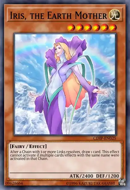 Edison Rulings for Iris, the Earth Mother